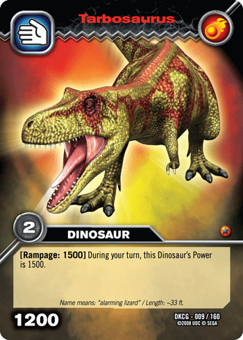 dinosaur king cards fire